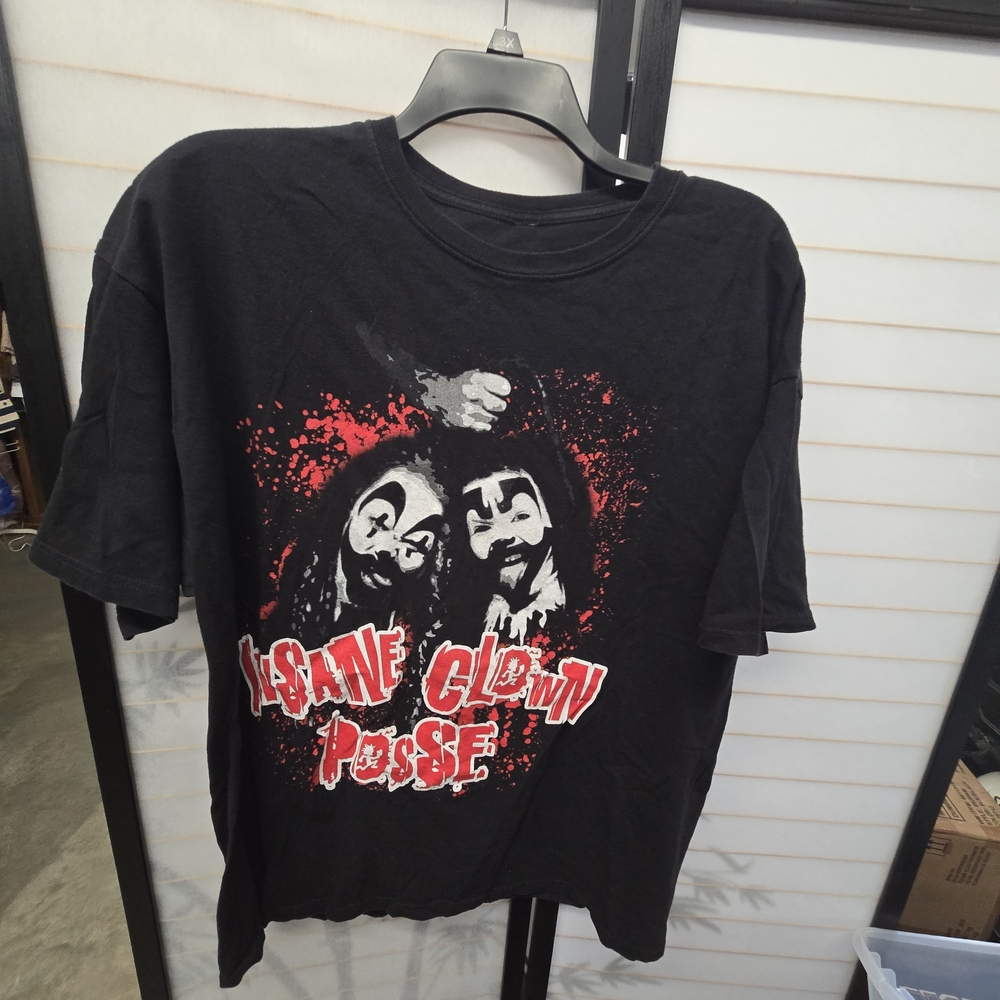 Graphic T-Shirt with Red and White Design